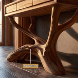 Therynvale Sculpted Solid Wood Console Table SPA584513