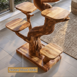Thornvale Handcrafted Tree Branch Parrot Stand SPA389589 - Timberustic Tree Branch Parrot Stand