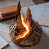 Thornvale Sculpted Mountain Table Lamp - Timberustic Table Lamp