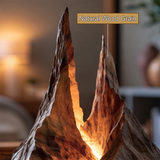 Thornvale Sculpted Mountain Table Lamp - Timberustic Table Lamp