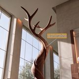 Thornwyn Handcrafted Sculpted Solid Wood Tree Coat Rack