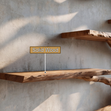Tidebranch Handcrafted Solid Wood Floating Tree Bookshelf