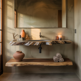 Tidewood Live Edge Floating Bathroom Vanity
