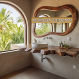 Tidewood Live Edge Floating Bathroom Vanity - Timberustic Floating Bathroom Vanity
