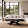Elarwyn Handcrafted Solid Wood Coffee Table Black - Timberustic Coffee Table