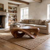 Norwyn Handcrafted Solid Wood Coffee Table Brown - Timberustic Coffee Table