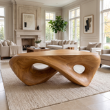 Norwyn Handcrafted Solid Wood Coffee Table Teak - Timberustic Coffee Table