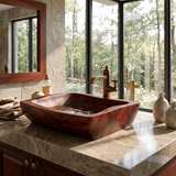 Stoneharbor Handcrafted Solid Wood Vessel Sink Mahogany - Timberustic Vessel Sinks