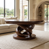 Virella Handcrafted Solid Wood Coffee Table SPA925789 Dark Walnut - Timberustic Coffee Table