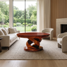 Virella Handcrafted Solid Wood Coffee Table SPA925789 Mahogany - Timberustic Coffee Table