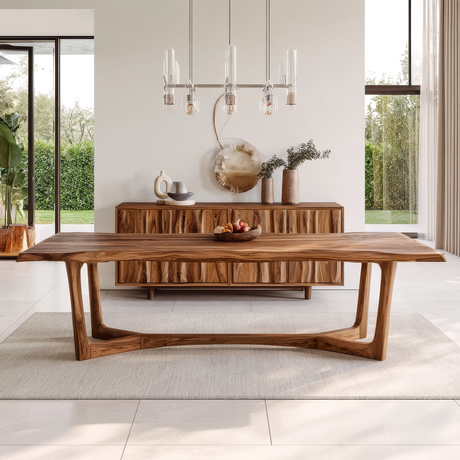 Aeladell Irregular Edge Handcrafted Dining Table - Timberustic Dining Table