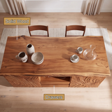 Aelewyn Relief-Front Wine Cabinet by Timberustic — product detail view 2
