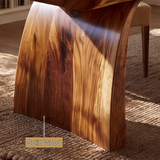 Aelilora Live Edge Waterfall Handcrafted Desk With Drawers - Timberustic Desk With Drawers
