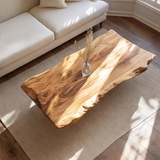 Caelvora Live Edge Sculpted Coffee Table by Timberustic — product detail view 2