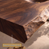 Cavaryn Sculpted Edge Handcrafted Floating Bathroom Vanity with Integrated Sink - Timberustic Floating Bathroom Vanity with Integrated Sink