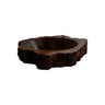 Cortessa Round Bark-Textured Handcrafted Vessel Sinks Dark Walnut - Timberustic Vessel Sinks