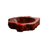 Cortessa Round Bark-Textured Handcrafted Vessel Sinks Mahogany - Timberustic Vessel Sinks