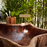 Mirevane Live Edge Sculpted Vessel Sink - Timberustic Vessel Sinks