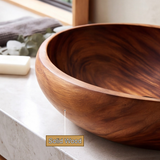 Neroval Sculpted Oval Handcrafted Vessel Sinks - Timberustic Vessel Sinks