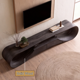 Orevale Sculpted Loop Handcrafted TV Console - Timberustic TV Console