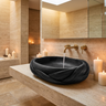 Sylemere Interwoven Sculpted Handcrafted Vessel Sinks Black - Timberustic Vessel Sinks
