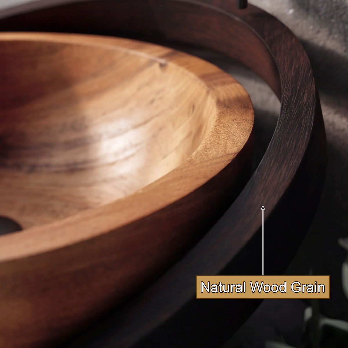 Sylirell Sculpted Oval Ring Handcrafted Vessel Sinks - Timberustic Vessel Sinks