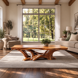 Sylodell Live Edge Sculpted Coffee Table - Timberustic Coffee Table