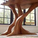 Sylvoren Live Edge Handcrafted Desk With Drawers - Timberustic Desk With Drawers