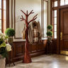Torsylva Twisting Sculpted Tree Coat Rack Mahogany - Timberustic Tree Coat Rack