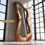 Velmira Flowing Sculpted Handcrafted Mirror Frame - Timberustic Mirror