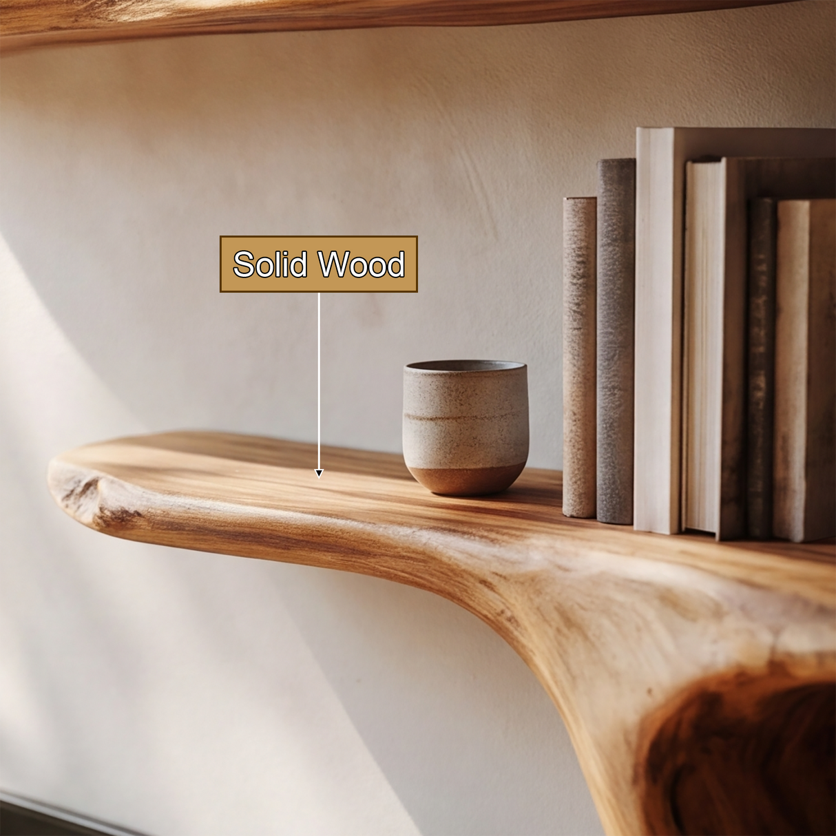 Arborel Sculpted Solid Wood TV Console