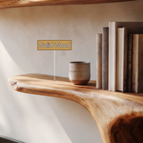 Arborel Sculpted Solid Wood TV Console
