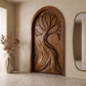 Arborelle Handcrafted Solid Wood Single Door
