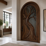 Arborelle Handcrafted Solid Wood Single Door