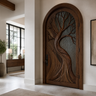 Arborelle Handcrafted Solid Wood Single Door
