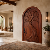 Arborelle Handcrafted Solid Wood Single Door