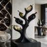 Arborwyn Sculpted Solid Wood Wine Rack