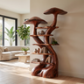 Arboryn Sculpted Solid Wood Mushroom Bookshelf