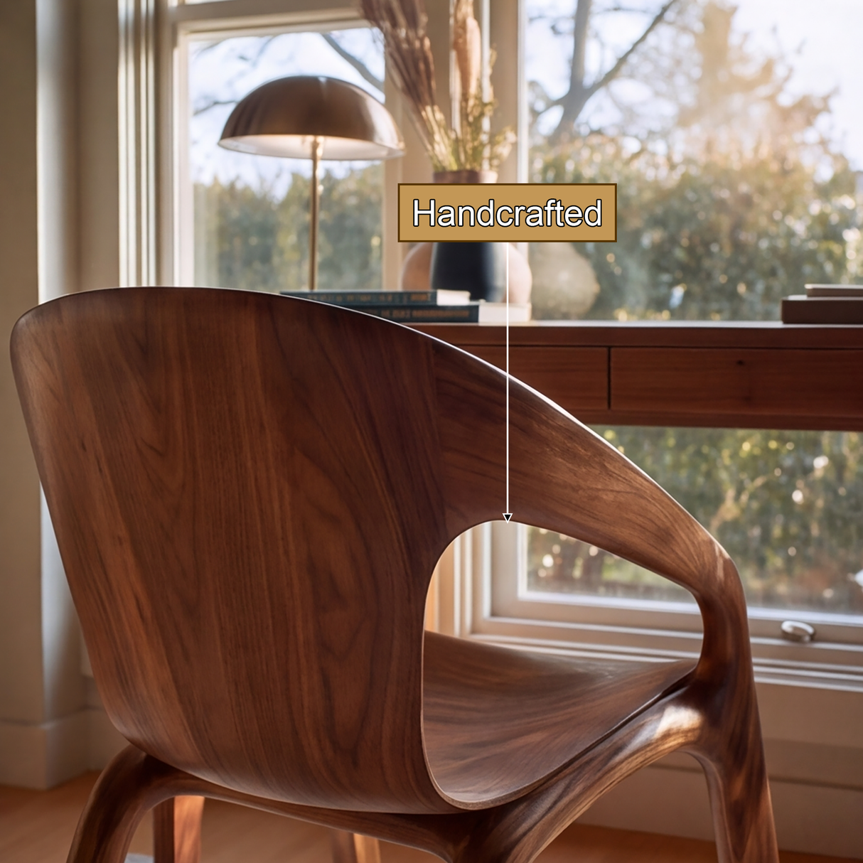 Ardynor Handcrafted Solid Wood Dining Chair - Timberustic Dining Chair