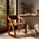 Arvelle Handcrafted Solid Wood Dining Chair - Timberustic Dining Chair