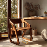 Arvelle Handcrafted Solid Wood Dining Chair - Timberustic Dining Chair