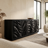 Aurelia Sculpted Solid Wood Sideboard Cabinet