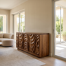 Aurelia Sculpted Solid Wood Sideboard Cabinet