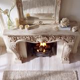 Aurelisse Handcrafted Solid Wood Fireplace Mantel Surround