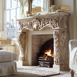 Aurelisse Handcrafted Solid Wood Fireplace Mantel Surround