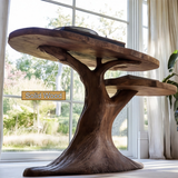 Aurelith Handcrafted Solid Wood Record Player Stand SPA892724 - Timberustic Record Player Stand With Storage