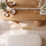 Aurellen Solid Wood Cosmetic Table