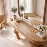 Aurellen Solid Wood Cosmetic Table