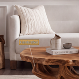 Averelle Handcrafted Solid Wood Coffee Table