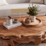 Averelle Handcrafted Solid Wood Coffee Table